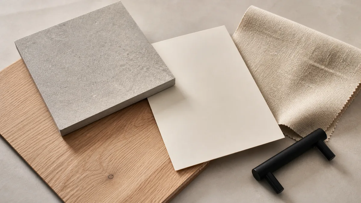 Selección de materiales neutros para reformar una vivienda